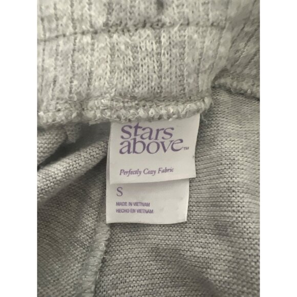 Stars Above Gray Long Sleeve Top & Joggers Lounge Set - Picture 9 of 10
